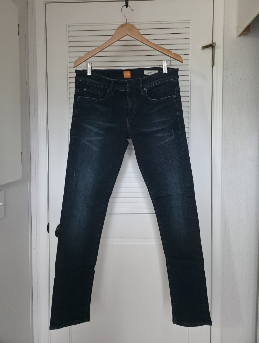 MENS HUGO BOSS ORANGE 72 SKINNY FIT JEANS (30)
